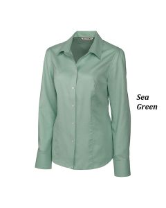 Cutter & Buck - Ladies Long Sleeve Epic Easy Care Nailshead Shirt